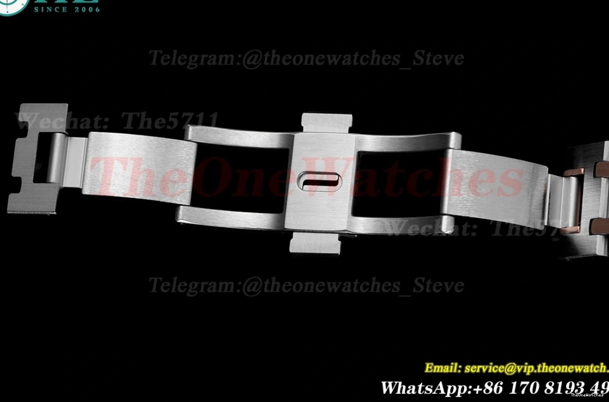 Qtz JJF SS White Royal Oak RG Swiss Ladies Diamond 33mm 0105